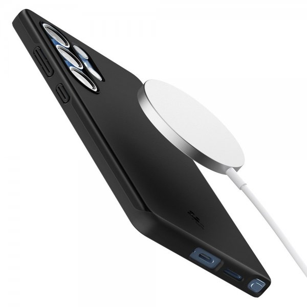 Spigen Samsung Galaxy S25 Ultra Kuori Thin Fit MagFit Musta