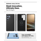 Spigen Samsung Galaxy S25 Ultra Kuori Thin Fit MagFit Musta