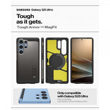 Spigen Samsung Galaxy S25 Ultra Kuoret Tough Armor MagFit Gunmetal