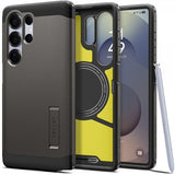 Spigen Samsung Galaxy S25 Ultra Kuoret Tough Armor MagFit Gunmetal