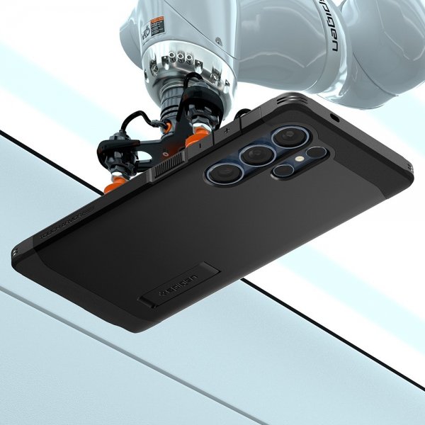 Spigen Samsung Galaxy S25 Ultra Kuori Tough Armor MagFit Musta