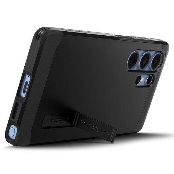 Spigen Samsung Galaxy S25 Ultra Kuori Tough Armor MagFit Musta