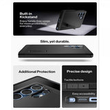 Spigen Samsung Galaxy S25 Ultra Kuori Tough Armor MagFit Musta