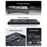 Spigen Samsung Galaxy S25 Ultra Kuori Ultra Hybrid MagFit Frost Black