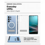 Spigen Samsung Galaxy S25 Ultra Kuori Ultra Hybrid S MagFit Clear White