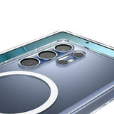 Spigen Samsung Galaxy S25 Ultra Kuori Ultra Hybrid S MagFit Clear White