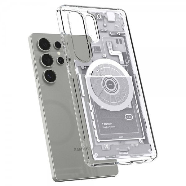 Spigen Samsung Galaxy S25 Ultra Kuori Ultra Hybrid Zero One MagFit Valkoinen