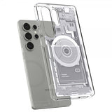 Spigen Samsung Galaxy S25 Ultra Kuori Ultra Hybrid Zero One MagFit Valkoinen