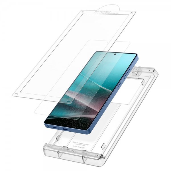 Spigen Samsung Galaxy S25 Ultra EliteShield EZ Fit -näytönsuoja
