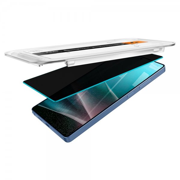 Spigen Samsung Galaxy S25 Ultra Näytönsuoja GLAS.tR EZ Fit Privacy 2-pakkaus