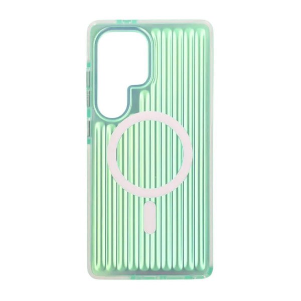 Samsung Galaxy S25 Ultra Kuoret TPU MagSafe Heijastava Vihreä