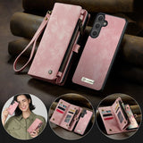 CaseMe Samsung Galaxy S26 -kotelo 008-sarja, irrotettava kuori, vaaleanpunainen