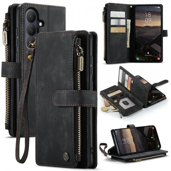 CaseMe Samsung Galaxy S26 -kotelo C30 Series Musta