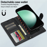 Nordic Covers Samsung Galaxy S26 -suojakotelo irrotettavalla MagSafe-kuorella, Raven Black