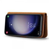 Dg.Ming Samsung Galaxy S26 -kotelo irrotettavalla kuorella, ruskea