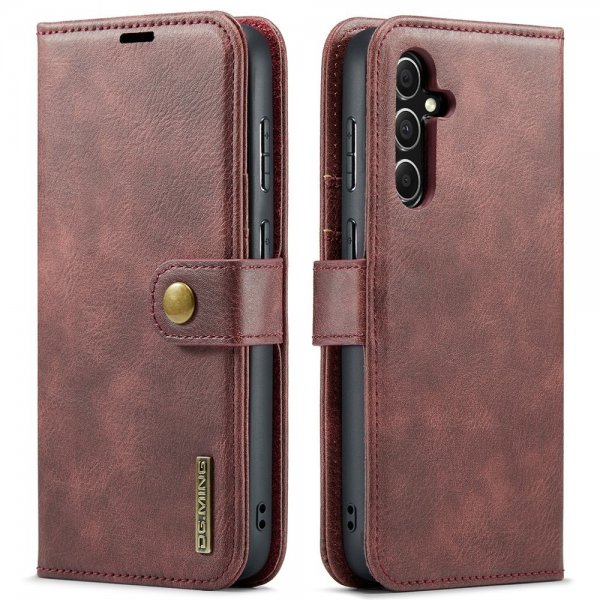 Dg.Ming Samsung Galaxy S26 -kotelo irrotettavalla kuorella, punainen
