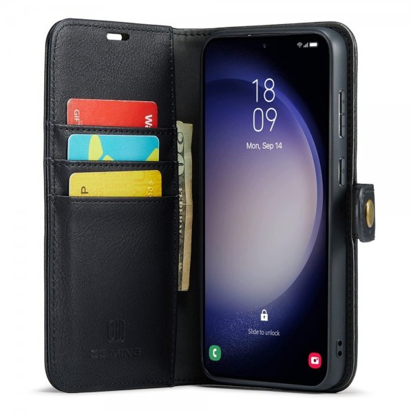 Dg.Ming Samsung Galaxy S26 -kotelo irrotettavalla kuorella, musta