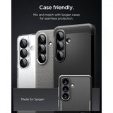 Spigen Samsung Galaxy S26 Kamerasuojus GLAS.tR EZ Fit Optik Pro 2-pakkaus Musta