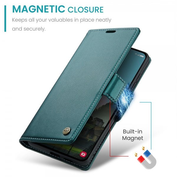 CaseMe Samsung Galaxy S26 Plus Kotelo 023 Series Vihreä