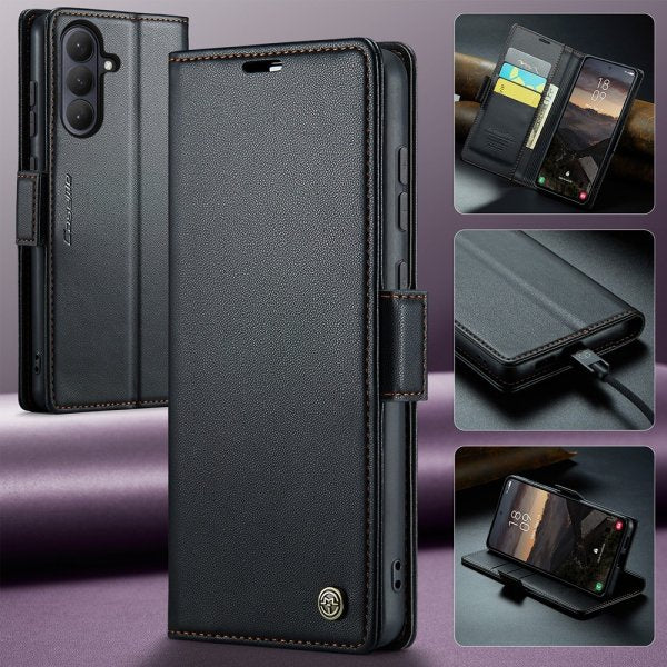 CaseMe Samsung Galaxy S26 Plus -kotelo 023 Series Musta