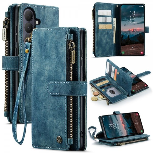 CaseMe Samsung Galaxy S26 Plus -suojakotelo, C30-sarja, sininen