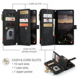 CaseMe Samsung Galaxy S26 Plus -suojakotelo, C30 Series, musta