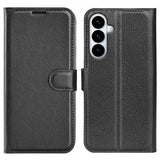 Samsung Galaxy S26 Plus Kotelo Litsi Musta
