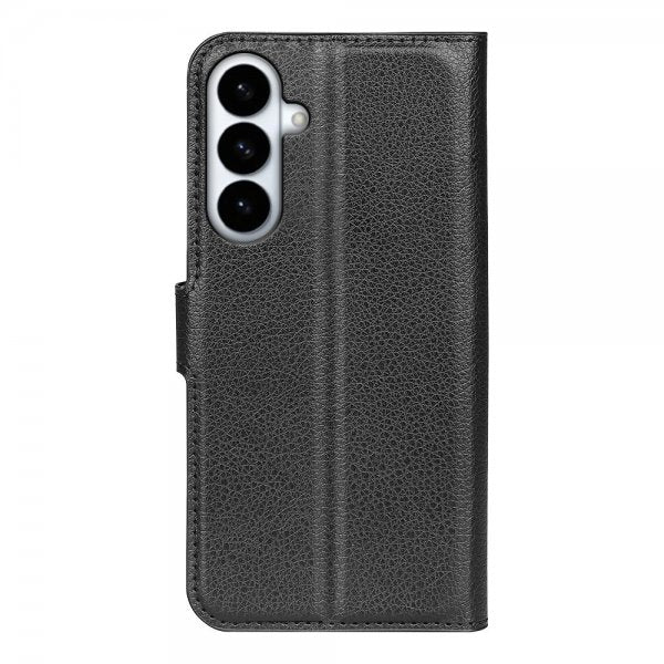 Samsung Galaxy S26 Plus Kotelo Litsi Musta