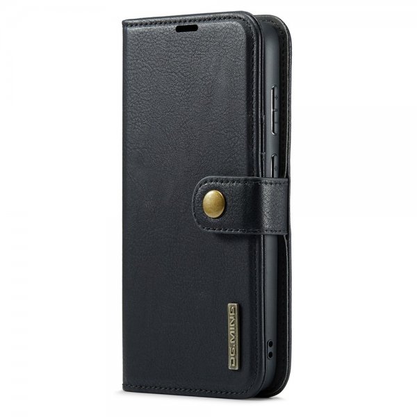 Dg.Ming Samsung Galaxy S26 Plus -kotelo irrotettavalla kuorella, musta