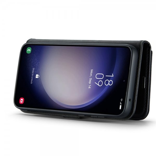 Dg.Ming Samsung Galaxy S26 Plus -kotelo irrotettavalla kuorella, musta