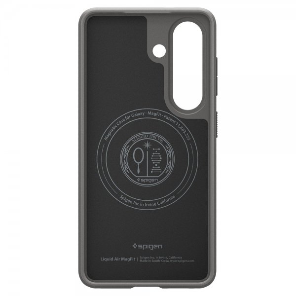Spigen Samsung Galaxy S26 Plus -kuori Liquid Air MagFit Marble Gray
