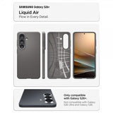 Spigen Samsung Galaxy S26 Plus -kuori Liquid Air Marble Gray