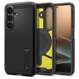 Spigen Samsung Galaxy S26 Plus -suojakuori Tough Armor MagFit, musta