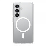Spigen Samsung Galaxy S26 Plus Ultra Hybrid MagFit kirkas kuori valkoinen