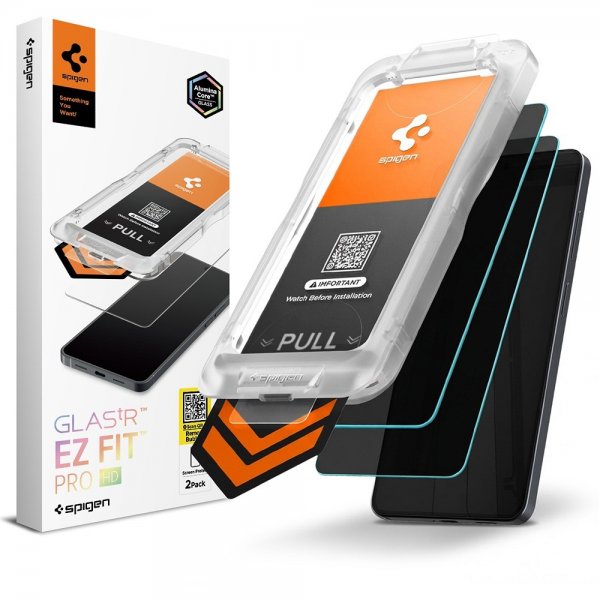 Spigen Samsung Galaxy S26 Plus -näytönsuoja GLAS.tR EZ Fit Pro Privacy 2 kpl
