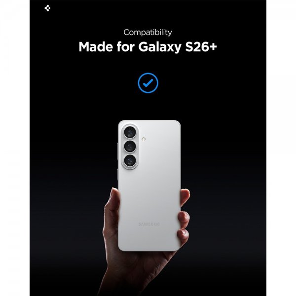 Spigen Samsung Galaxy S26 Plus -näytönsuoja GLAS.tR EZ Fit Pro Privacy 2 kpl