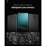 Spigen Samsung Galaxy S26 Plus -näytönsuoja GLAS.tR EZ Fit Pro Privacy 2 kpl