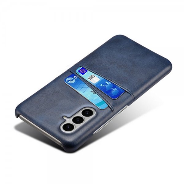 Samsung Galaxy S26 Kuori, jossa on kaksi korttipaikkaa, sininen