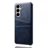 Samsung Galaxy S26 Kuori, jossa on kaksi korttipaikkaa, sininen