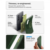 Spigen Samsung Galaxy S26 -suojakuori Nano Pop MagFit Avo Green