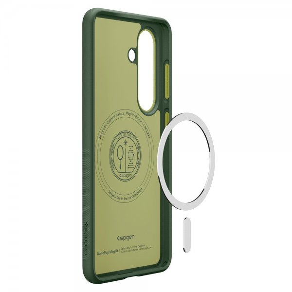 Spigen Samsung Galaxy S26 -suojakuori Nano Pop MagFit Avo Green