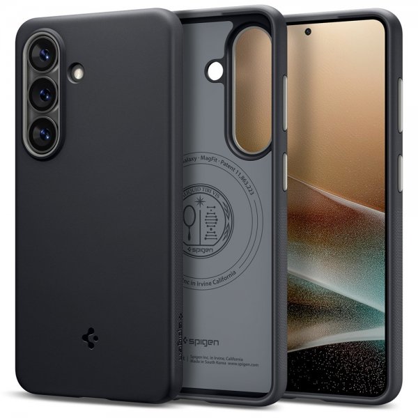 Spigen Samsung Galaxy S26 Suojakuori Nano Pop MagFit Black Sesame