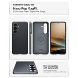 Spigen Samsung Galaxy S26 Suojakuori Nano Pop MagFit Black Sesame