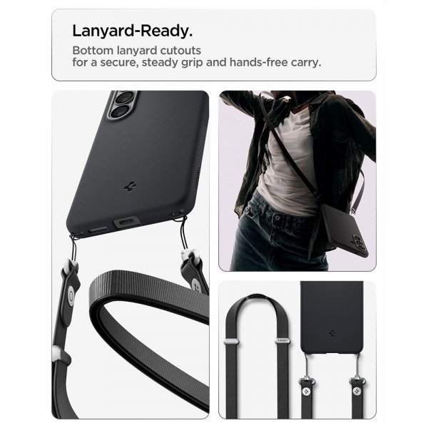 Spigen Samsung Galaxy S26 Suojakuori Nano Pop MagFit Black Sesame