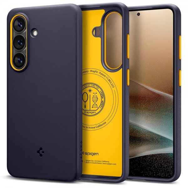 Spigen Samsung Galaxy S26 Suojakuori Nano Pop MagFit Blueberry Navy