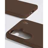 Ideal of Sweden Samsung Galaxy S26 Suojakuori Silicone Case MagSafe Mocha Mousse