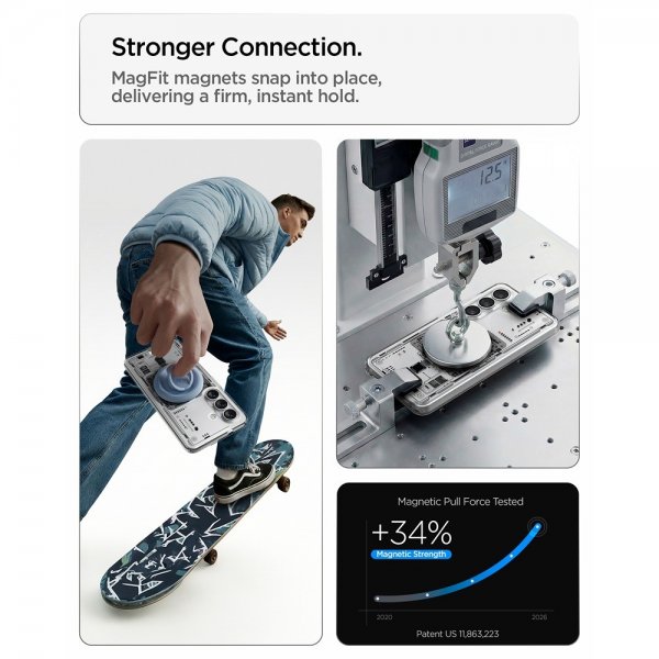 Spigen Samsung Galaxy S26 -suojakuori Ultra Hybrid Neo One MagFit