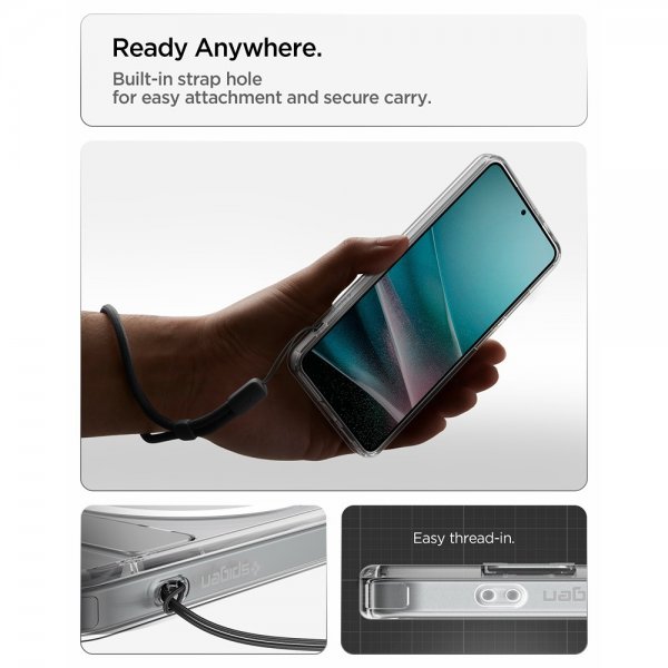 Spigen Samsung Galaxy S26 Kuori Ultra Hybrid S MagFit Clear White
