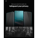 Spigen Samsung Galaxy S26 -näytönsuoja GLAS.tR EZ Fit Pro Privacy 2 kpl