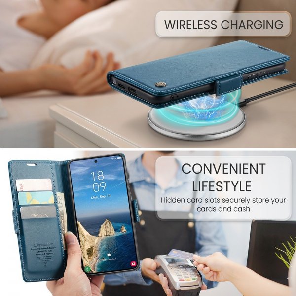 CaseMe Samsung Galaxy S26 Ultra Kotelo 023 Series Sininen